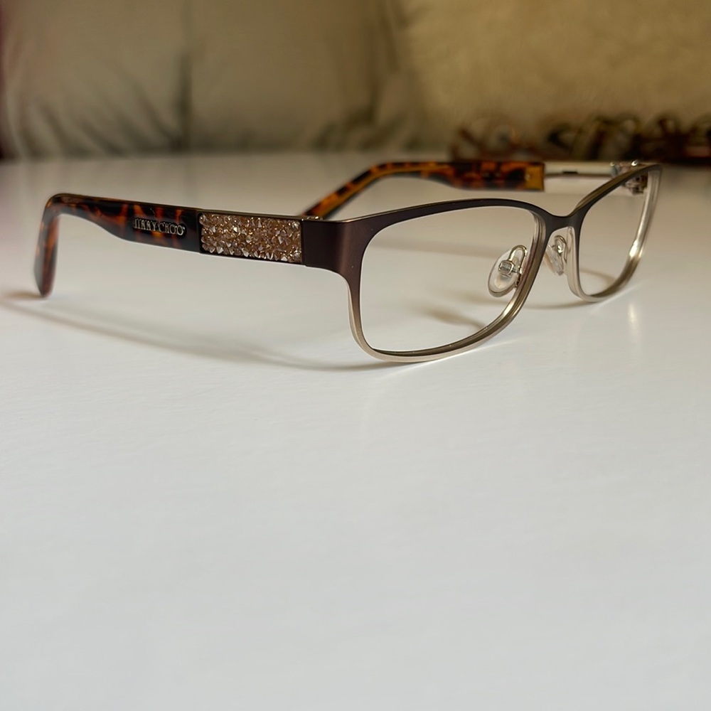 Jimmy Choo eyeglasses. New without tags. JC124 VUQ.